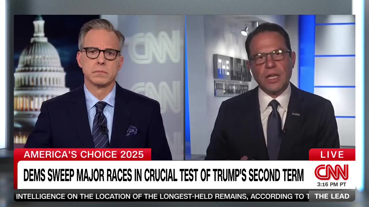 Gov Josh Shapiro: Democrats Wins Show Voter Rejection of Trump's 'Chaos'