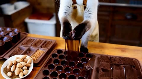 Le confectionneur de chocolat artisanal...