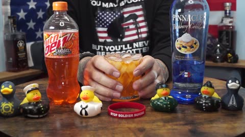 Luther Cole - Pinnacle Peachberry Cobbler Vodka & Mtn Dew Livewire