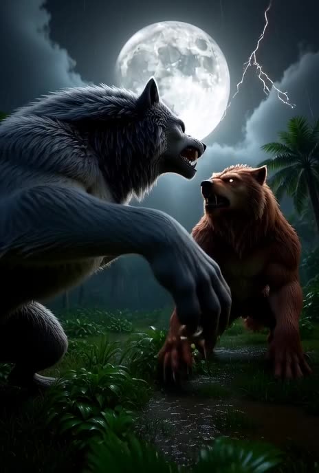 The Primal Jungle Clash, AI Video