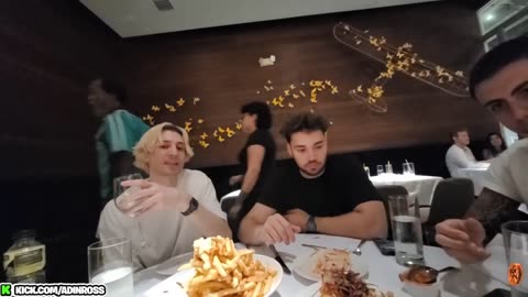 xQc Reacts with 'I Will Buy Your Entire Family' After Being Shushed at Restaurant