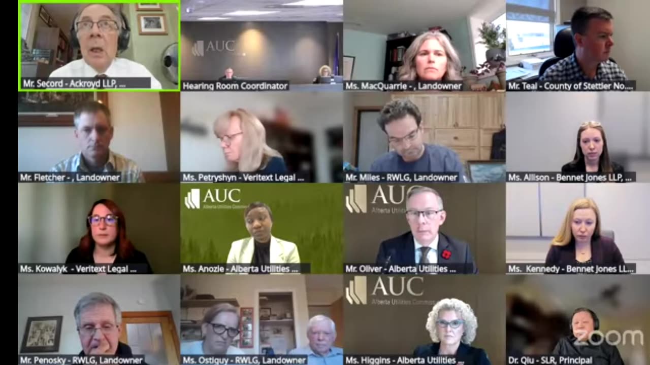 AUC Proceeding #29258 Red Willow Solar + Storage project Day 2 part 1