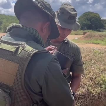 Venezuelan Army Firing Off Recoiless Rifle in Anticipation of US Landings
