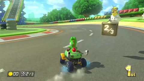 Mario Kart 8 Deluxe (Part 1) Grand Prix, Shell Cup Race (50CC)