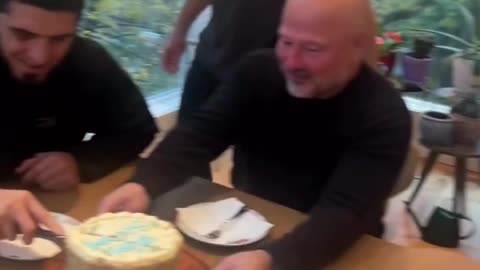 Islam Makhachev Celebrates 33rd Birthday with Cake