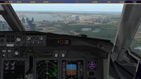 Landing in San Diego (KSAN)