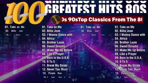 Best Songs Of 80s Music Hits