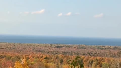 Stunning View of Lake Superior in Autumn