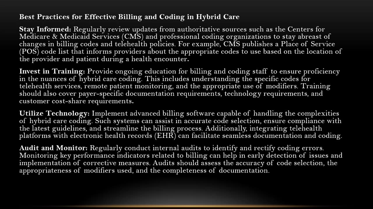 The Hybrid Care Model: Coding for a Future of Mixed-Mode Visits