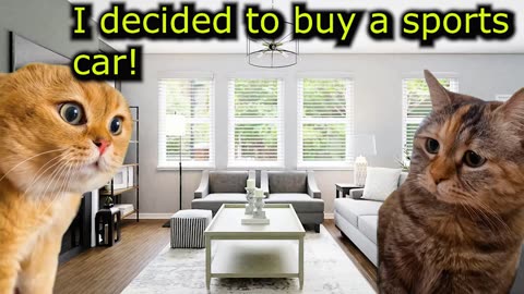 A Cat Girlfriend gets mad after her boyfriend Buys a Sports Car (Ep.74)