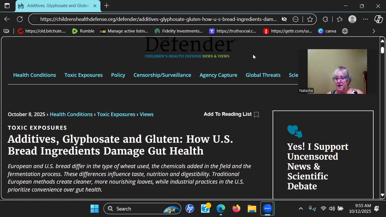 My Birthday, Wheat Health Update