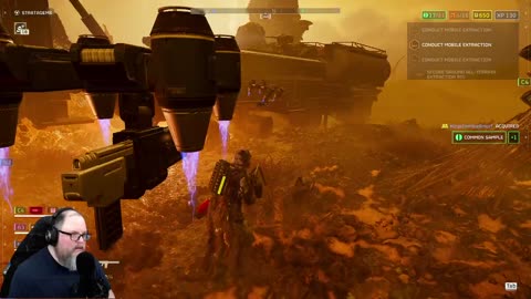 Helldivers 2 - The Oshaune drill rig experience. 16:9