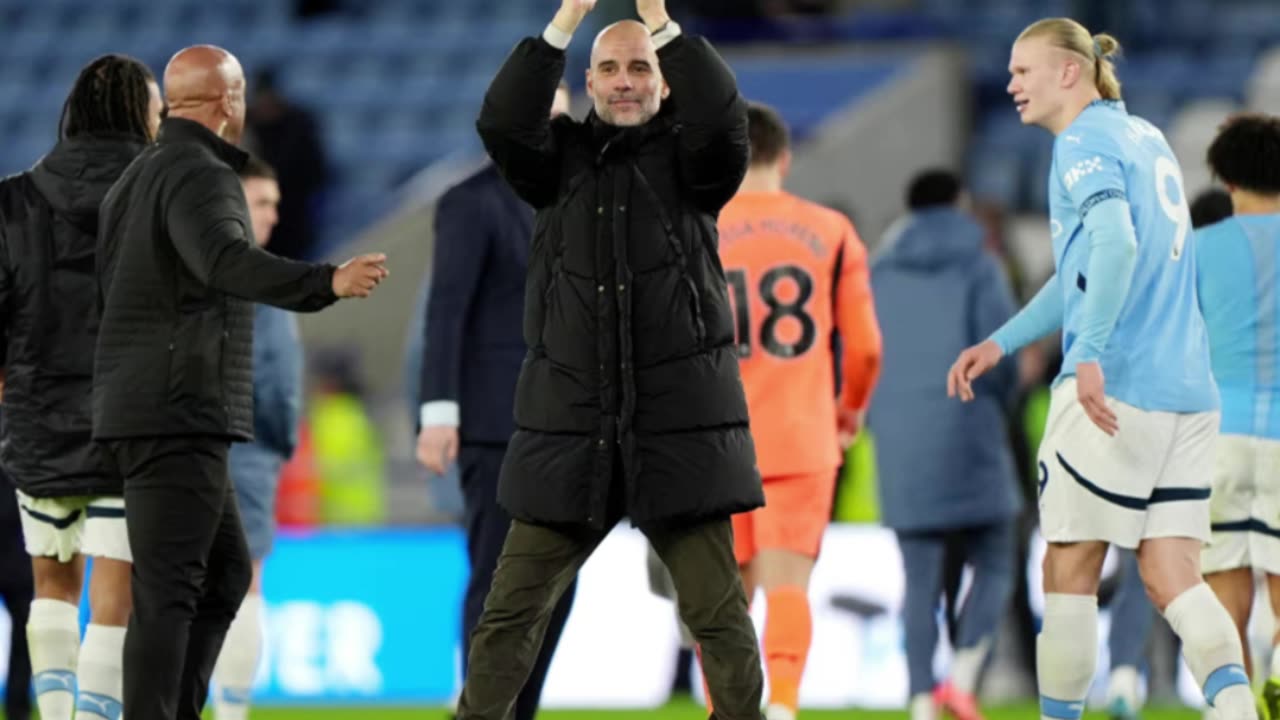 Pep Guardiola says City win at Leicester will ‘clear our minds and souls’