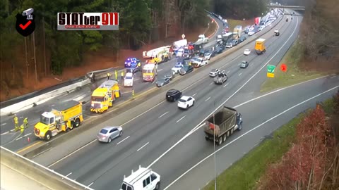 A tractor-trailer driver was charged with reckless driving following a fiery crash