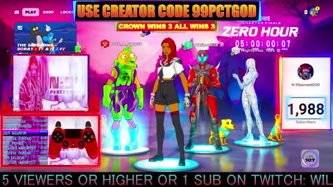 !discord #99PCTGOD Chapter 6 Season 5, battle royale krowns 50