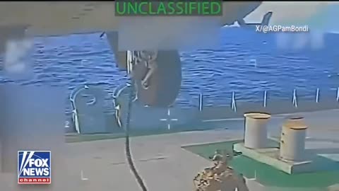 Pam Biondi released this footage showing U.S. forces seizing an oil tanker
