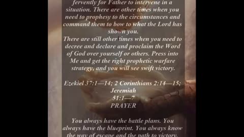 You Will See Swift Victory