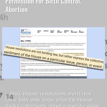 Fact Check: House Resolution 7 Will NOT Require Women To Get Permission For Birth Control, Abortion