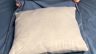A cozy shortcut for pillow covers