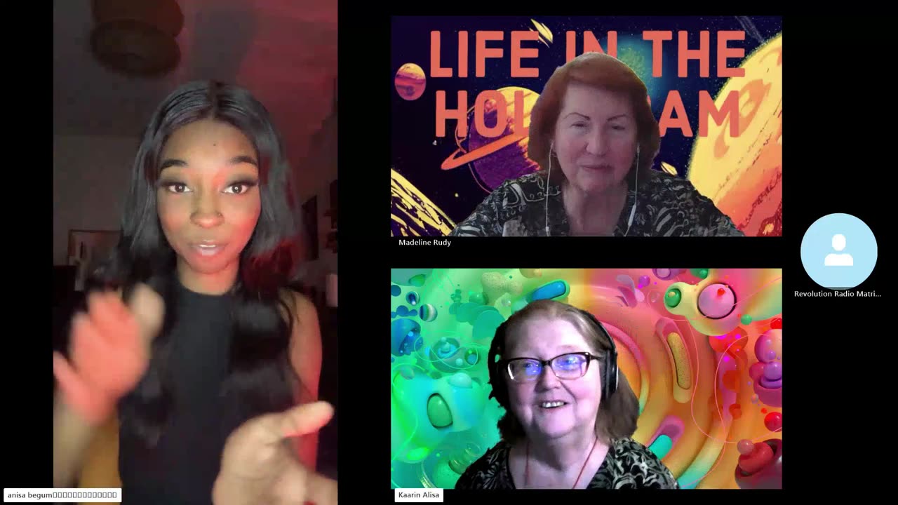 Life In the Hologram with guest Anisa Begu Part 1