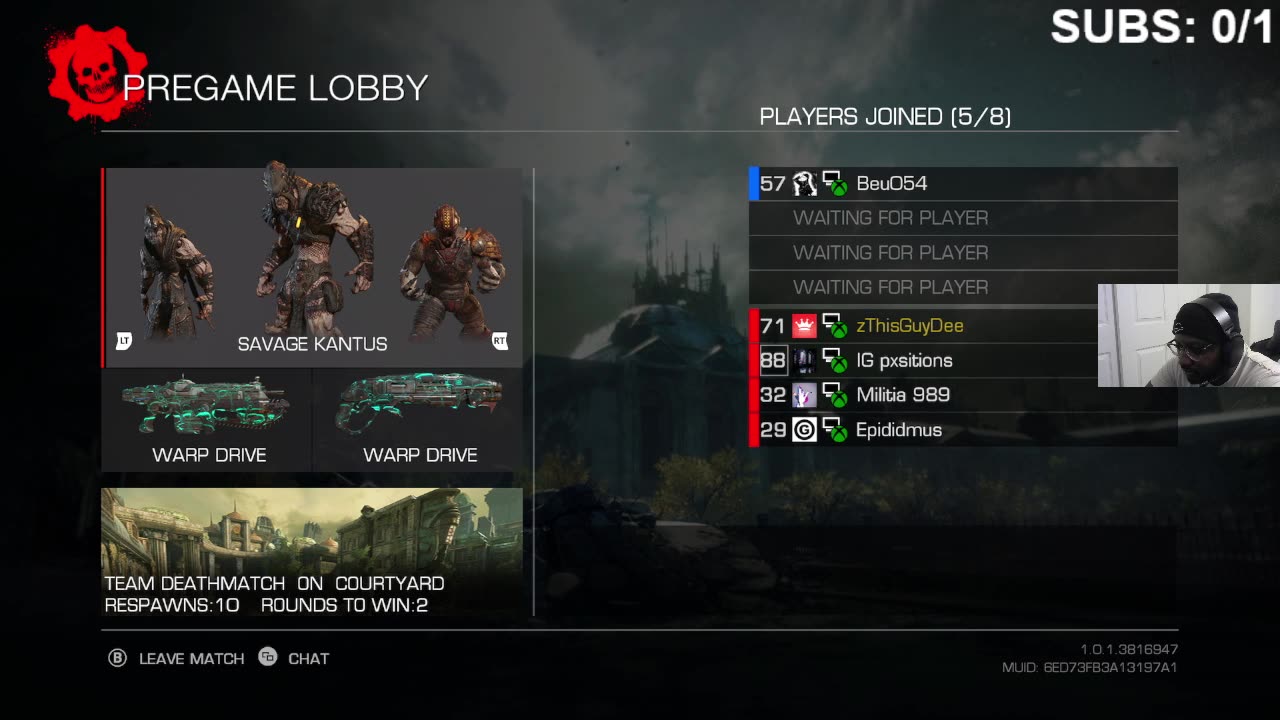 TDM & KOTH MATCHES | Gears of War: Reloaded