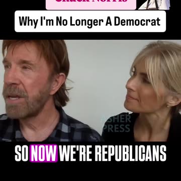 Chuck Norris: Why I'm No Longer A Democrat