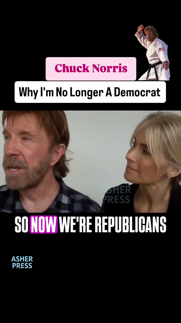 Chuck Norris: Why Im No Longer A Democrat