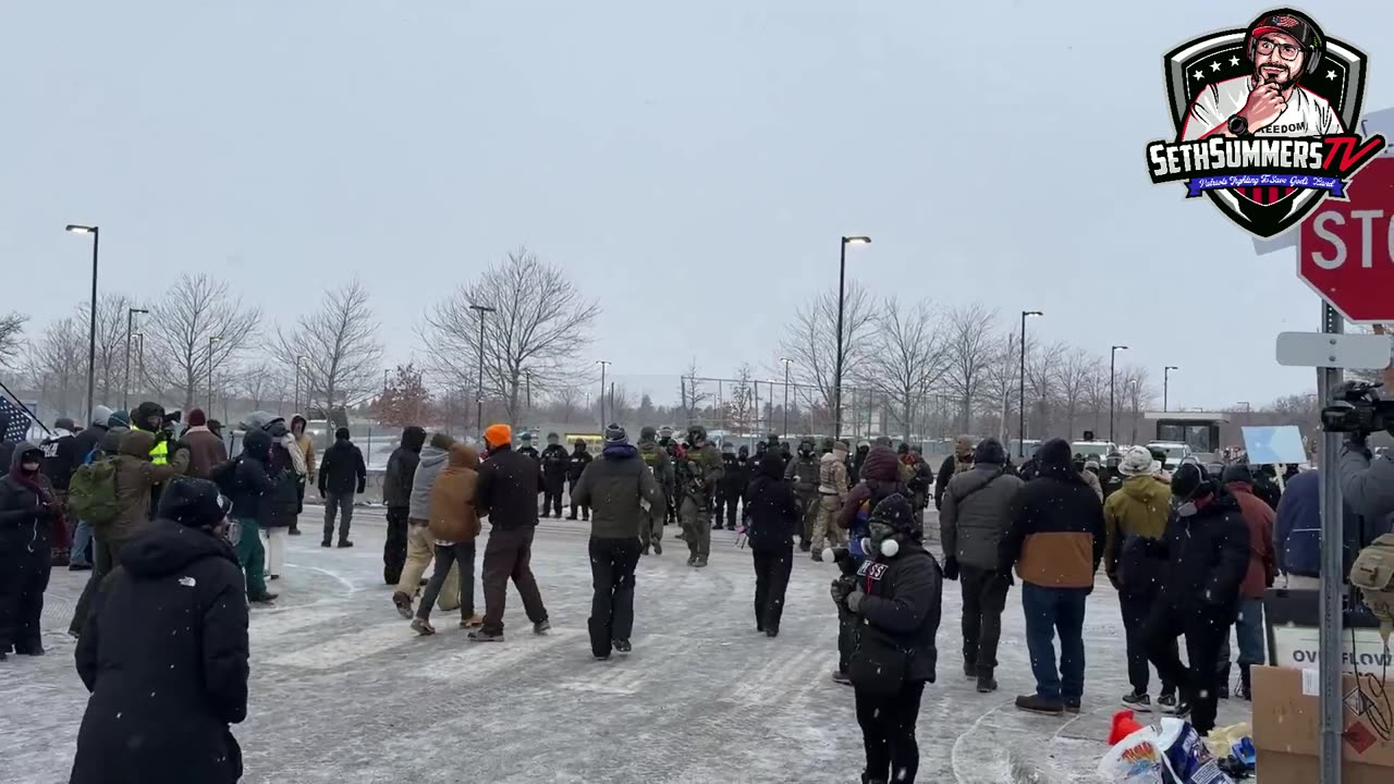 ICE agents COMMANDEERED a leftist’s pickup truck deliberately parked to BLOCK the federal building