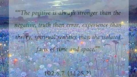 The Positive Advantage