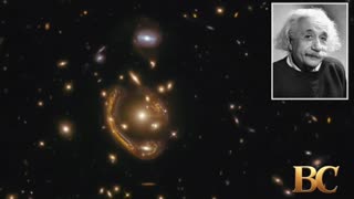 Space telescope finds rare ‘Einstein Ring’ of light in nearby galaxy