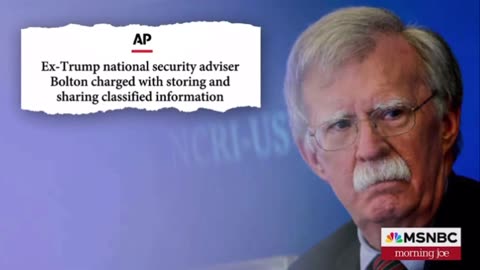 So the Iran hack helped takedown Bolton