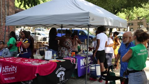 Carmen Quinones runs Douglass Houses baby shower in Harlem