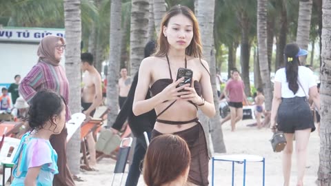 🌊 Welcome to Ha Long Beach – One of the Most Beautiful Beaches in Vietnam! 🏝️