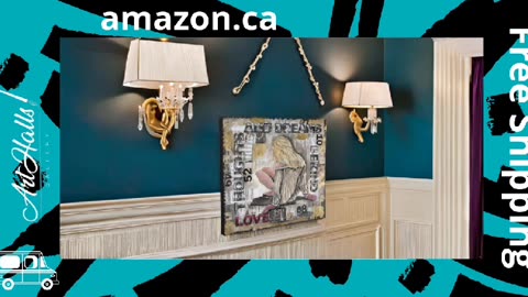 🍀Making Walls Come Alive with our Art - Thoughts and Dreams Canvas Wall.🌸