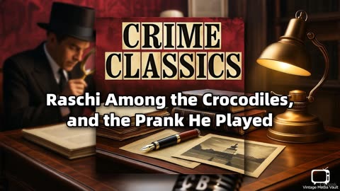 Crime Classics - Raschi Among the Crocodiles, and the Prank He Played | Classic True Crime Radio