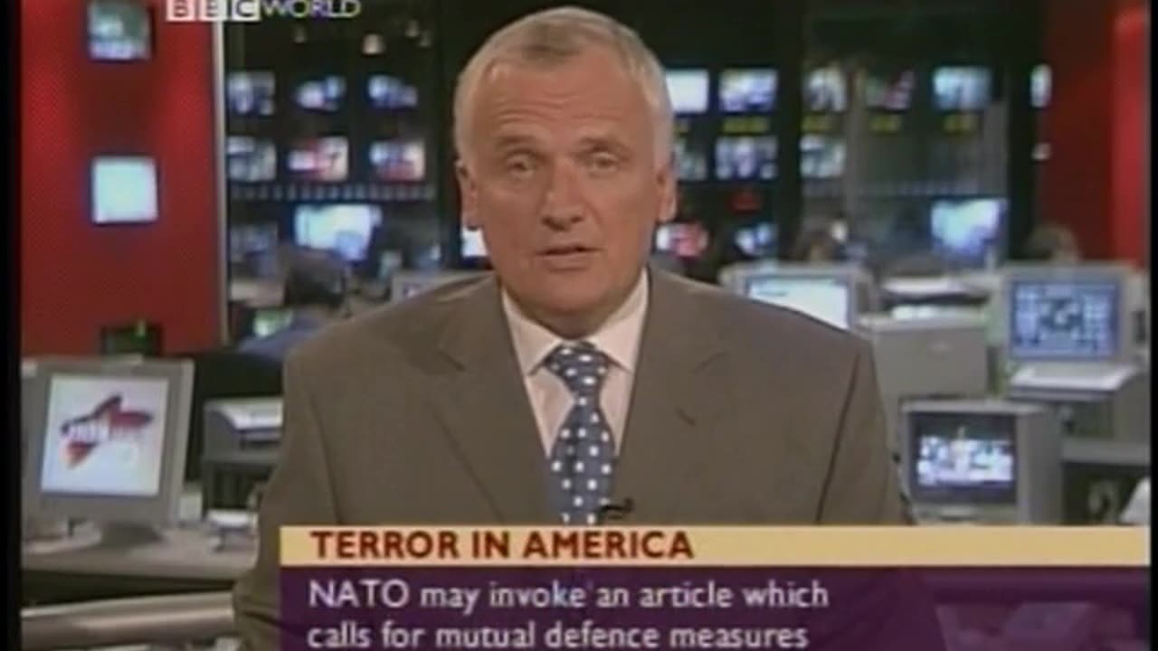 BBC World News BBC September 12, 2001 700pm-730pm BST