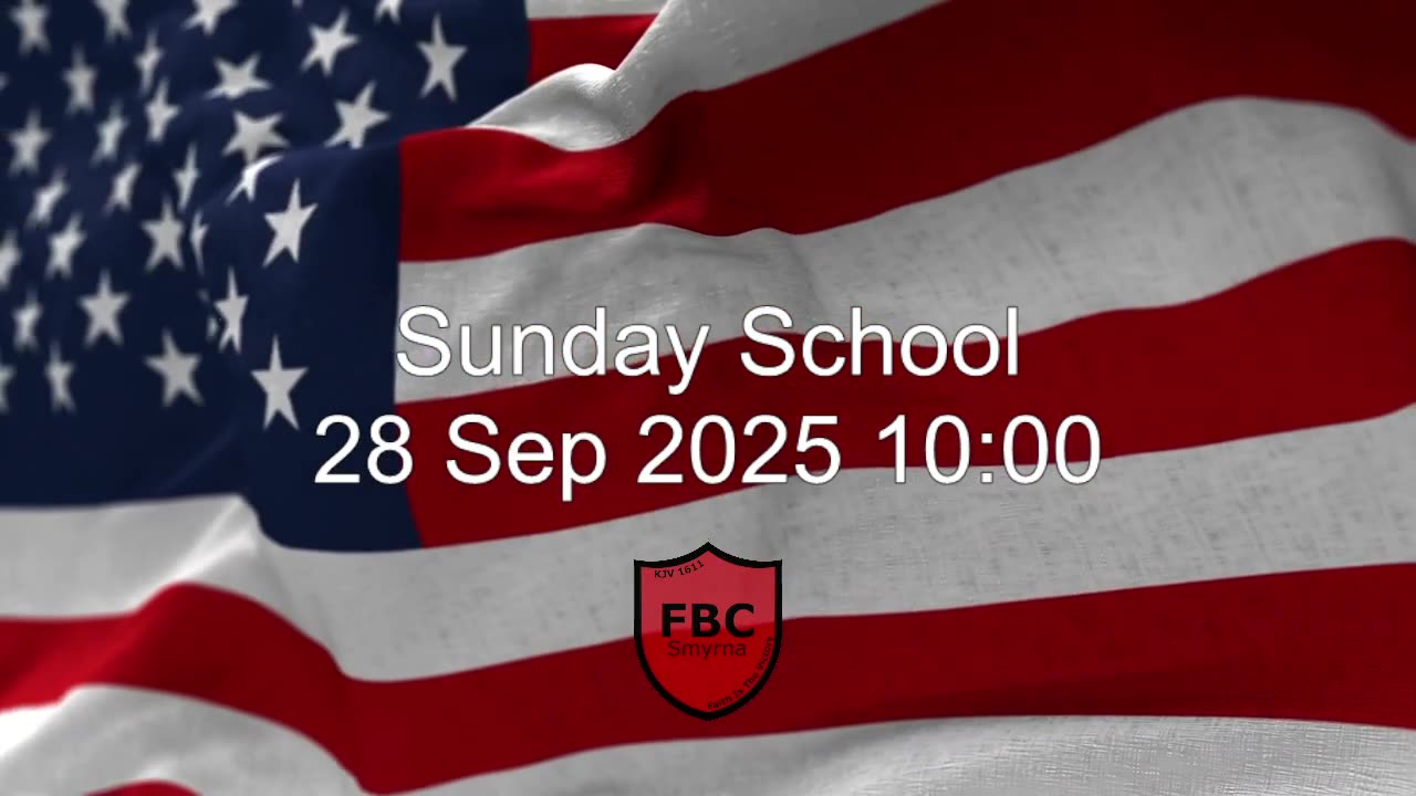 "The Comforters' Course" Sunday School 20250928