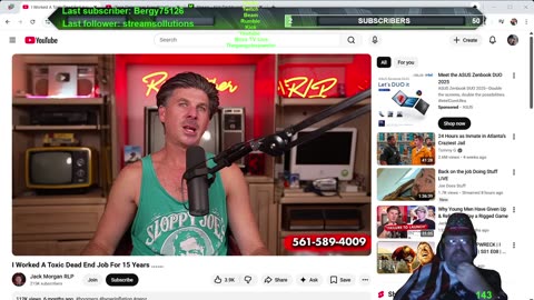 Man works toxic job for 15 years+Lookmaxing a new trend?