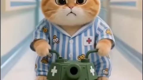 Our ginger is determined!