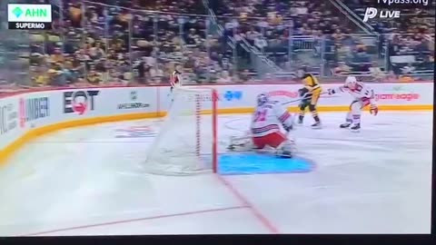 Penguins RW #81 Bret Kindel 🥅(1)🏒Wrist-Shot Goal *1st NHL Goal*
			