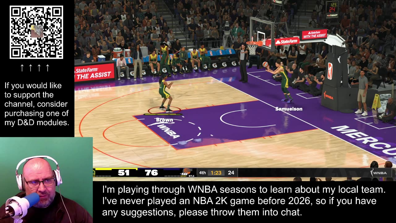 NBA2k26 - Learning my Local WNBA Team