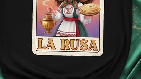 Did you see this lotería twist? La Rusa just became my new favorite tee #loteriameetsstyle #larusa
