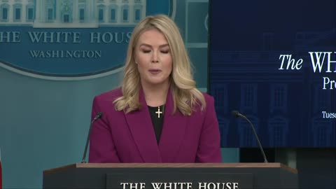 BREAKING: Karoline Leavitt Holds Trump Administration's First White House Press Briefing