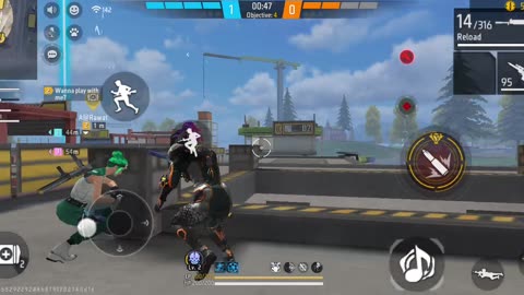 Free fire 🔥 max playing with group 💪