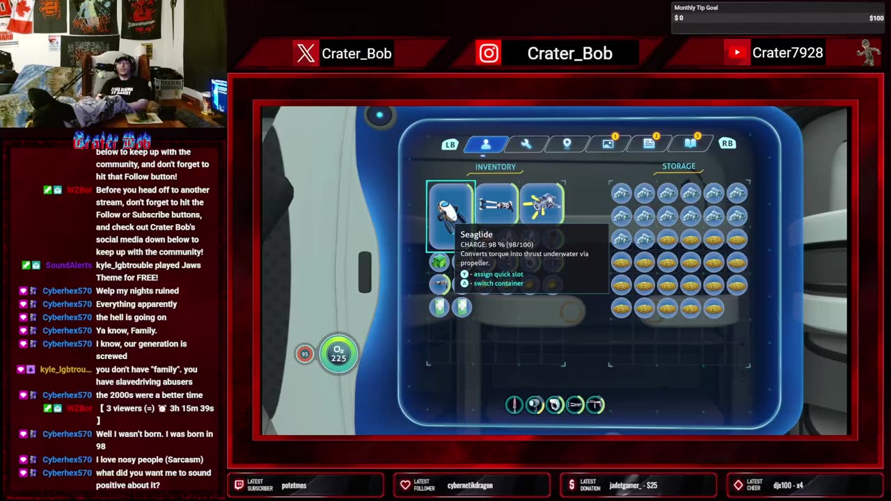 [NO LEFT BUMPER] KYANITE PLEASE?! Subnautica