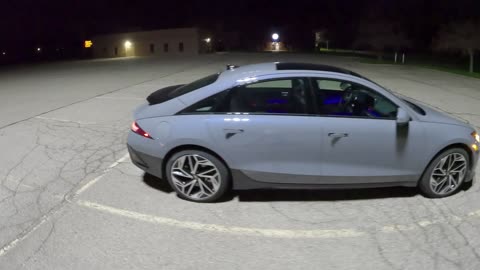 2023 Hyundai Ioniq 6 Limited - POV Night Drive (Binaural Audio)