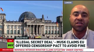 'EU using social media censorship to silence dissent, it ruins democracy' — Adriel Kasonta