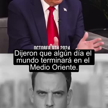 Trump: “We Will Not Let the World End in the Middle East”