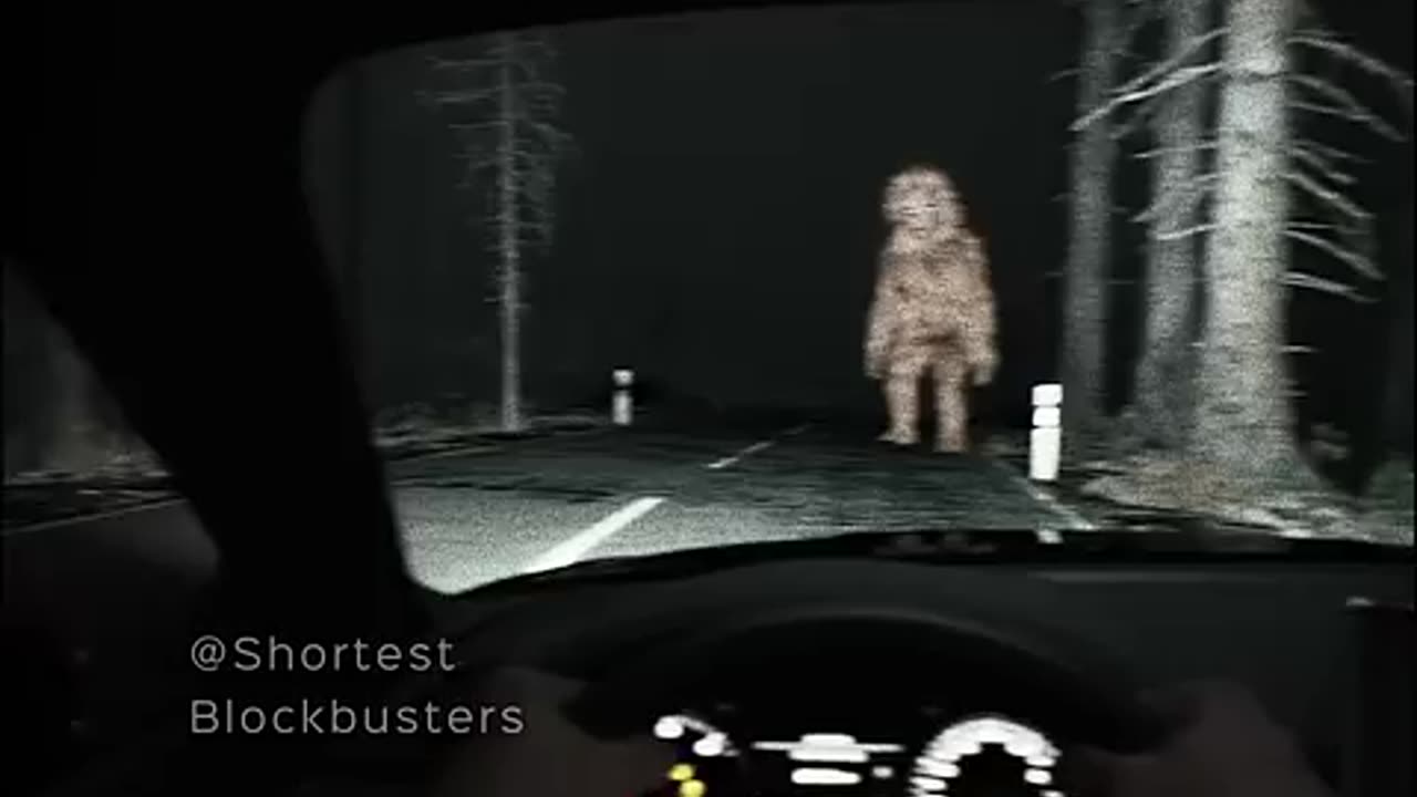 Shocking: Keep an eye on the road. #CackleCreep #Nightmare