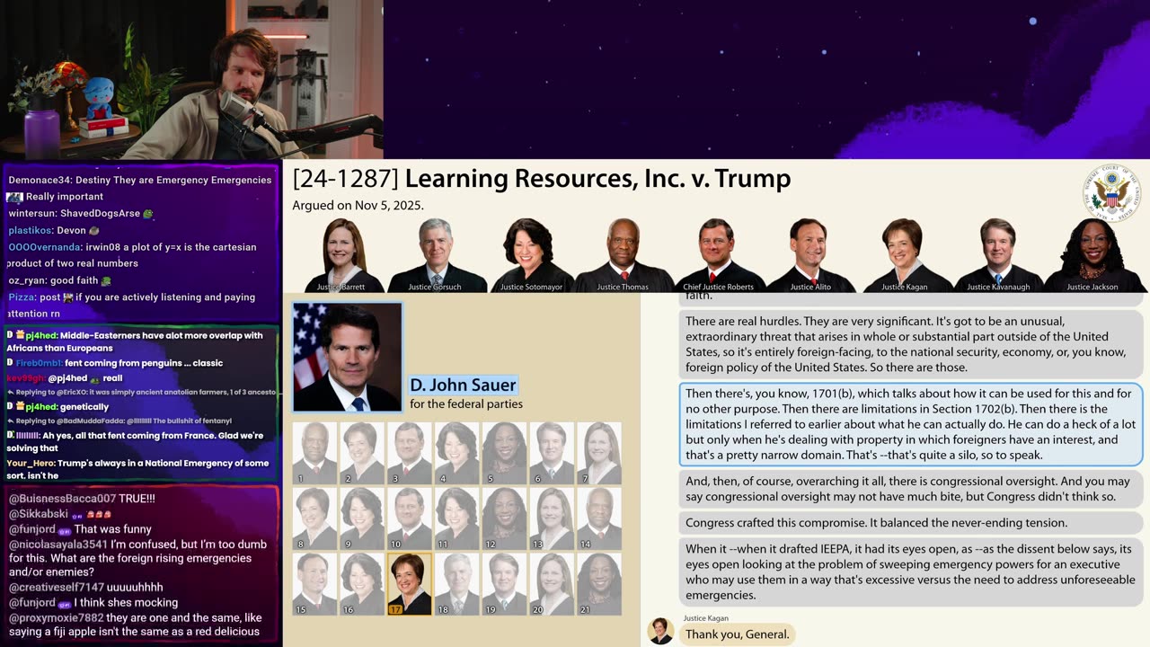 [Mirror] Destiny YouTube Stream